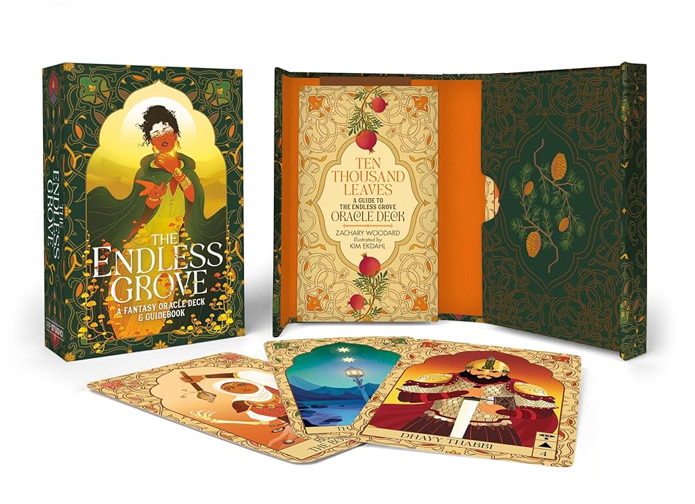 The Endless Grove: A Fantasy Oracle Deck and Guidebook cover image